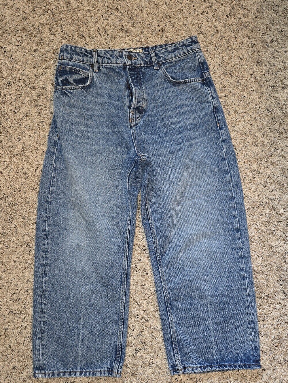 WE THE FREE HIGH RISE CROPPED JEANS 29 - Picture 2 of 10